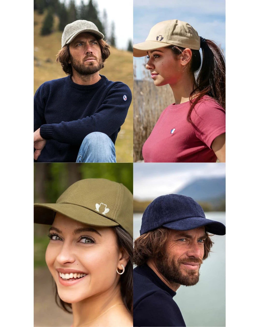 Casquette Baseball Coton Huile Marron Finistère - Création Française, Taille Unique, Neuf Avec étiquettes