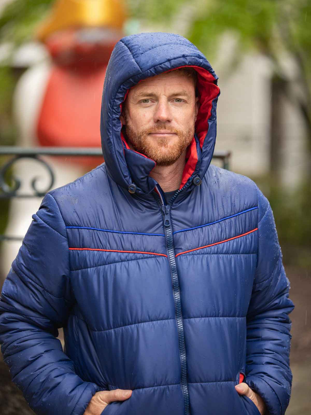 Doudoune l'hivernale homme bleue