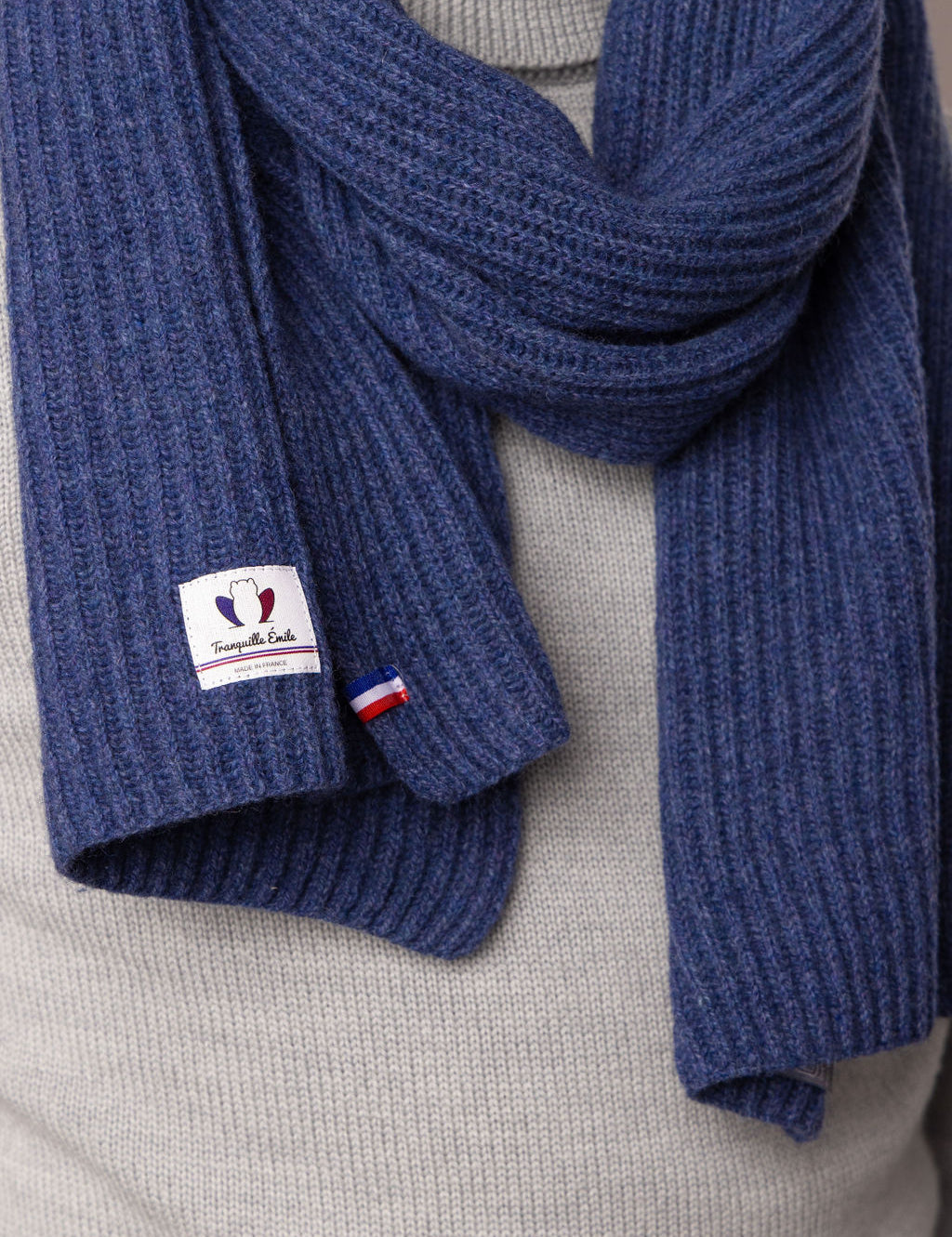 echarpe-recycle-made-in-france-bleu