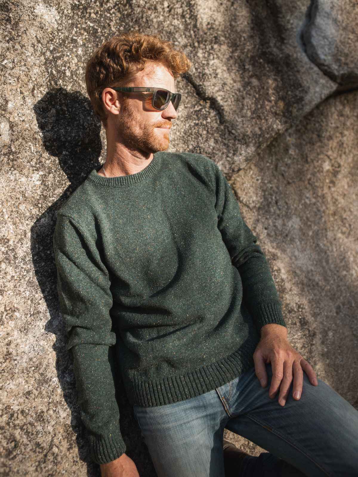 le consciencieux homme vert recyclé