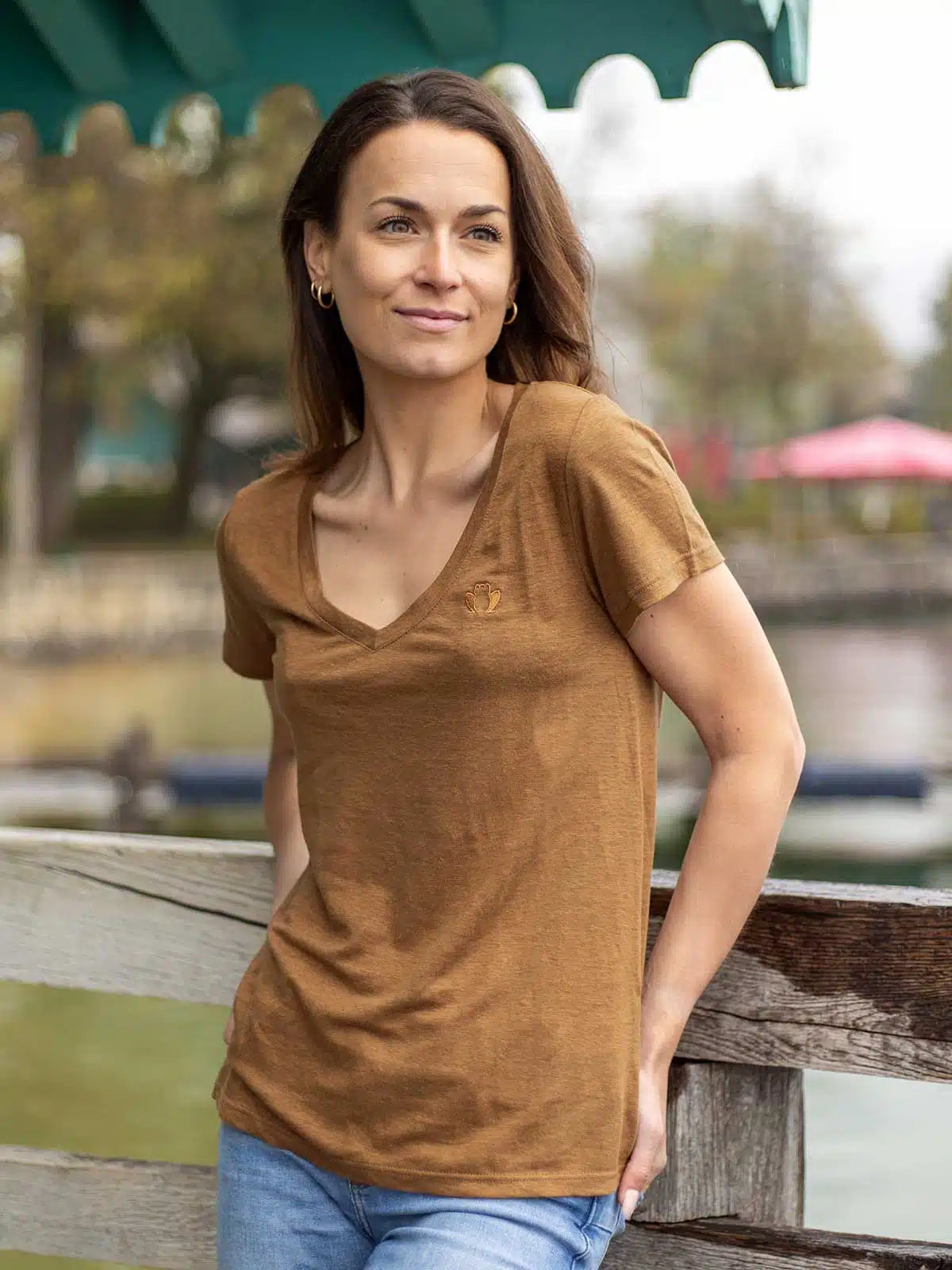 Tee shirt lin made in france best sale