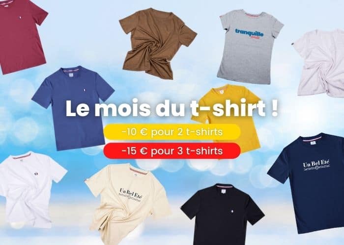 Le mois du t-shirt !