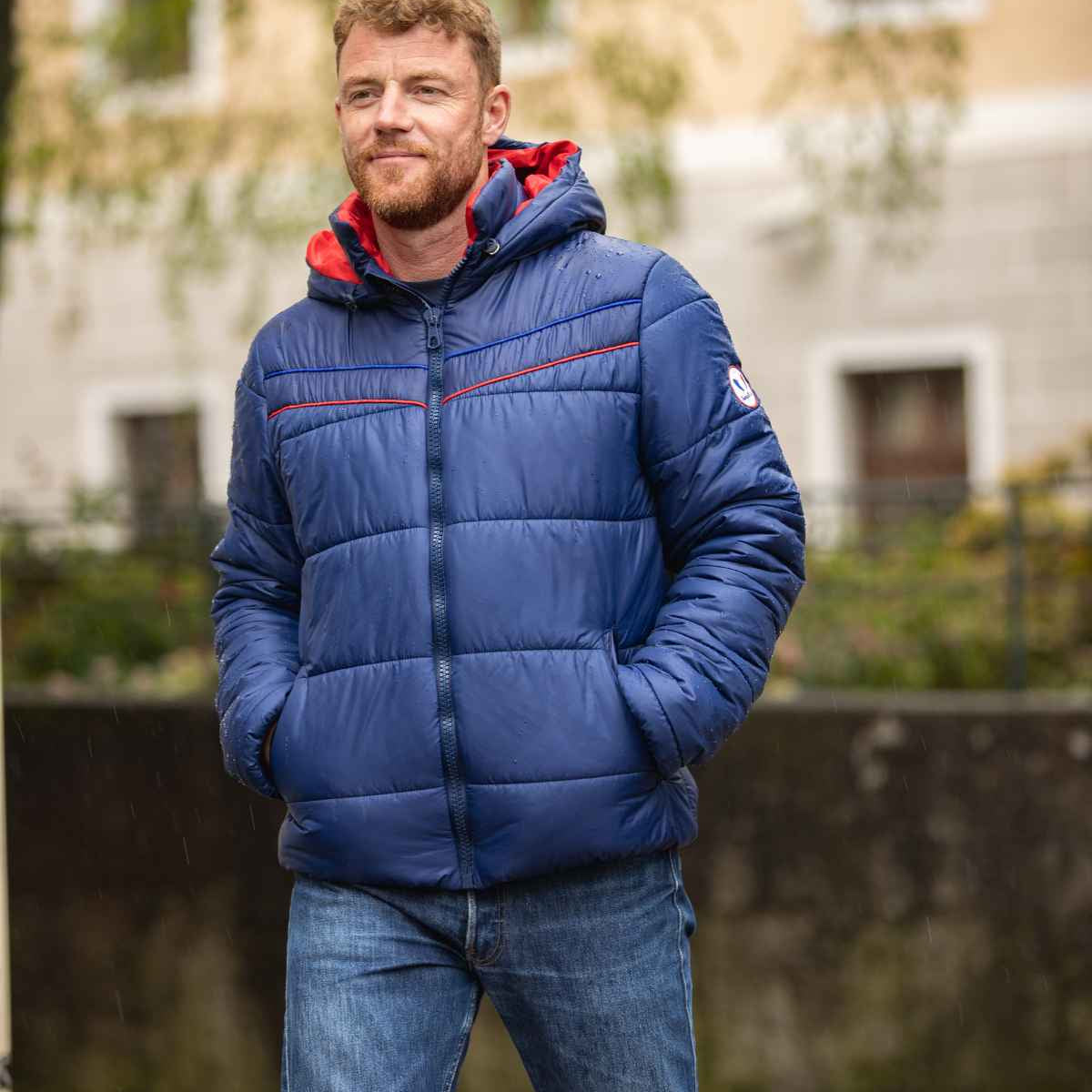 Doudoune l'hivernale bleue homme