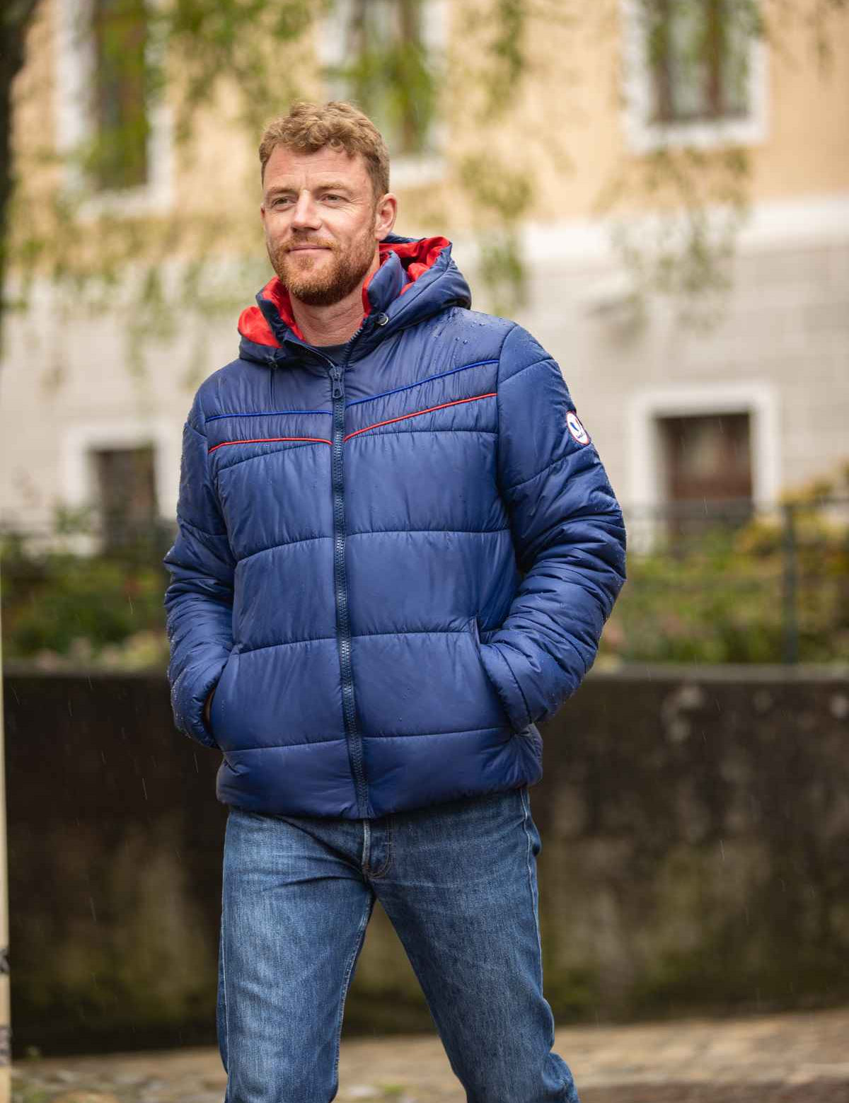 Doudoune l'hivernale bleue homme