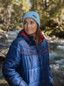 Doudoune l'hivernale femme bleue