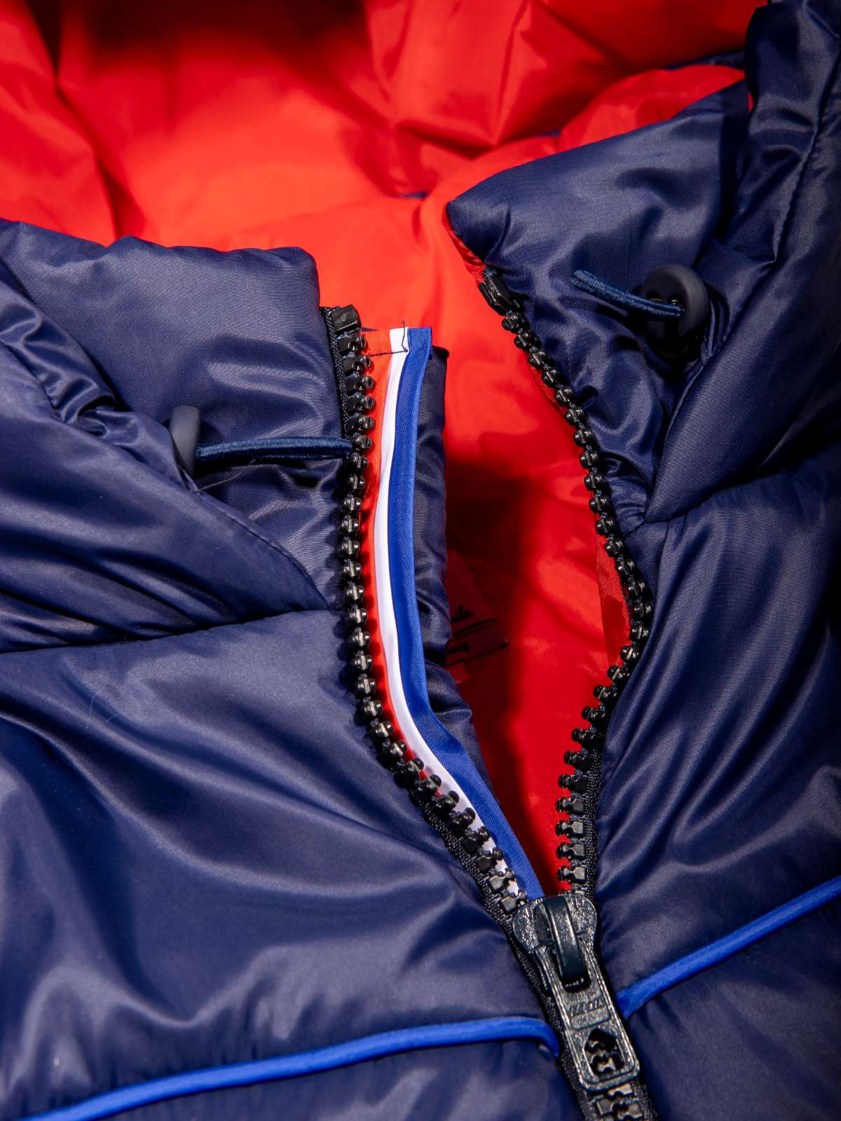 Packshot doudoune l'hivernale bleue