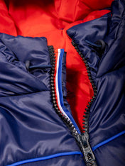 Packshot doudoune l'hivernale bleue