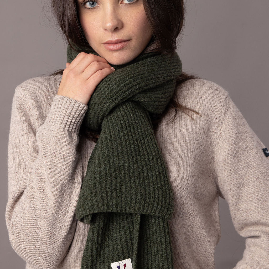 echarpe-recycle-made-in-france-vert