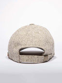 Casquette beige chevrons portée - La Raffinée Tranquille Emile