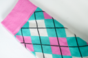 Chaussettes dépareillées détail jacquard coloré - Les Extraordinaires confection française
