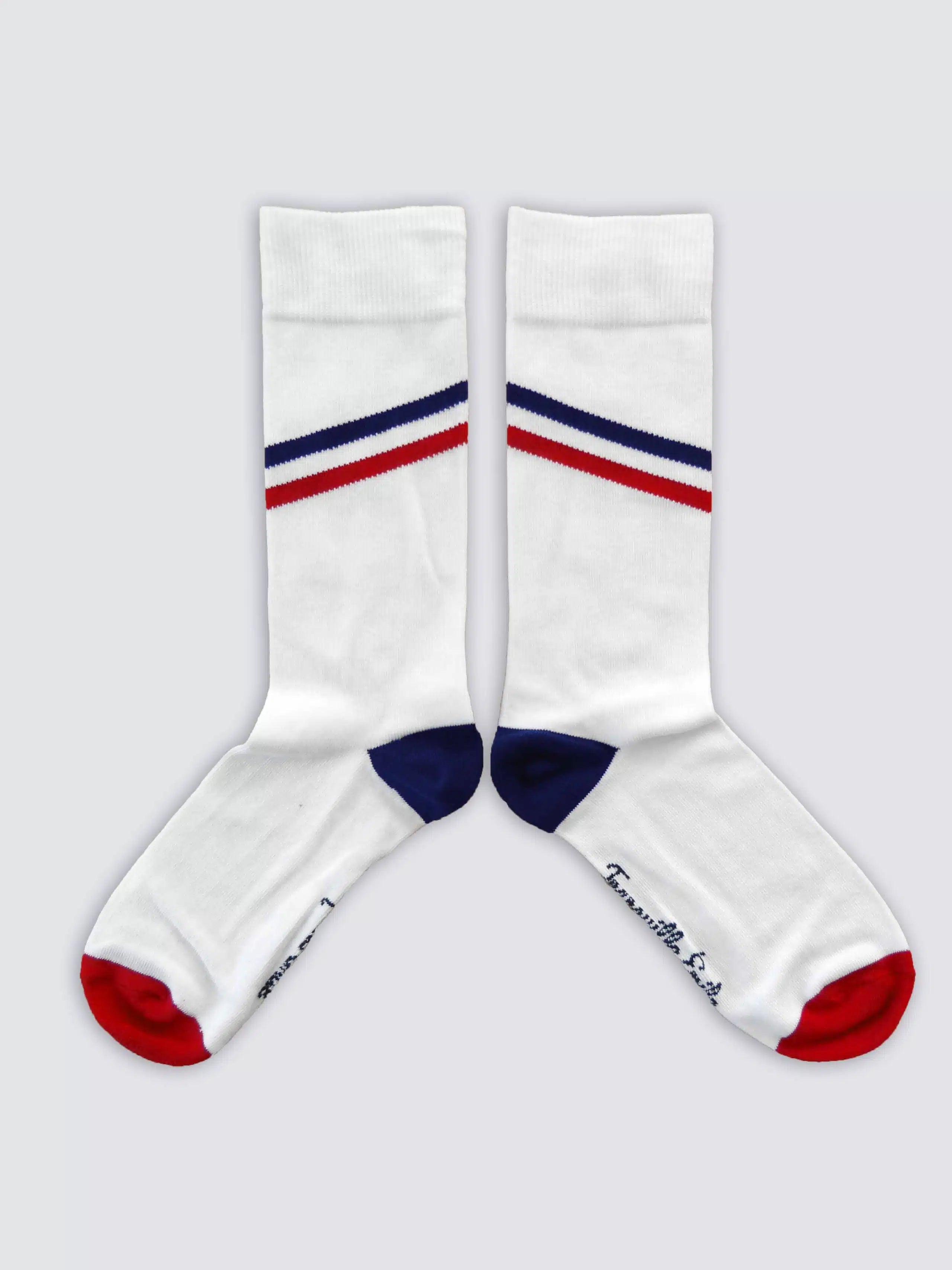 Chaussettes blanches premium portées - Les Prestiges Tranquille Emile