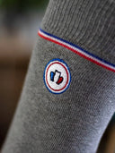 Chaussettes grises portées - Les Unies Tranquille Emile
