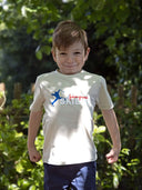 T-shirt enfant Futur grand skieur porté - Tranquille Emile
