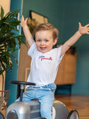T-shirt enfant en coton confectionné en France - Petite Grenouille vue de face