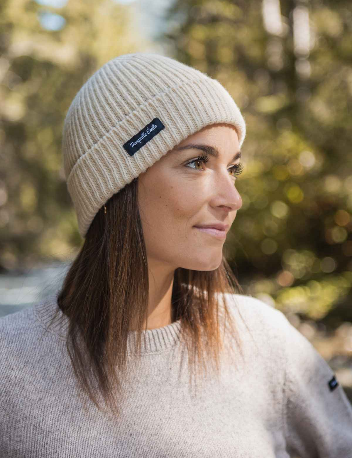 Bonnet l'Attachant Beige