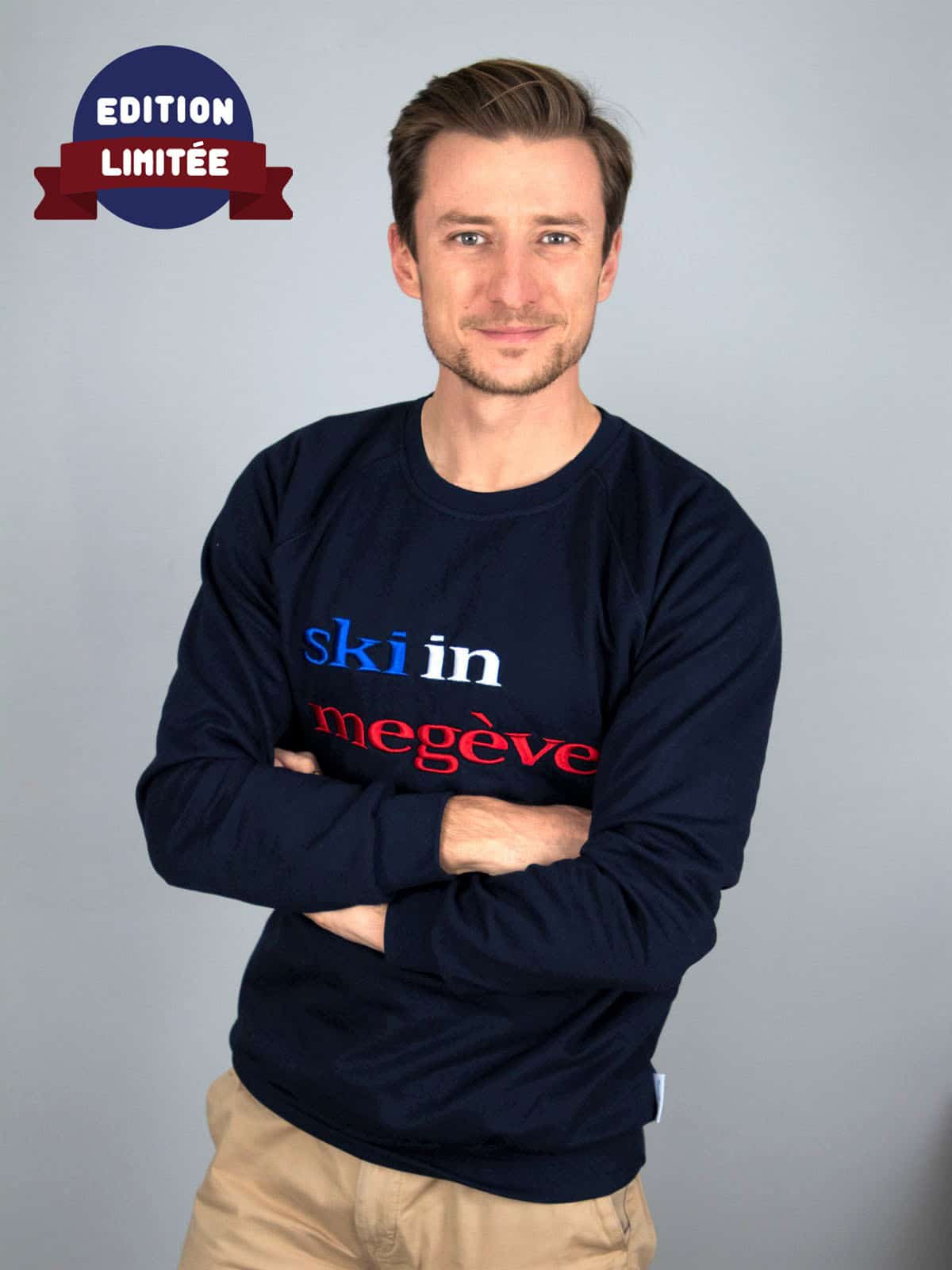 sweat-made-in-france-homme-tranquille-emile-ski-in-megeve-edition-limitee